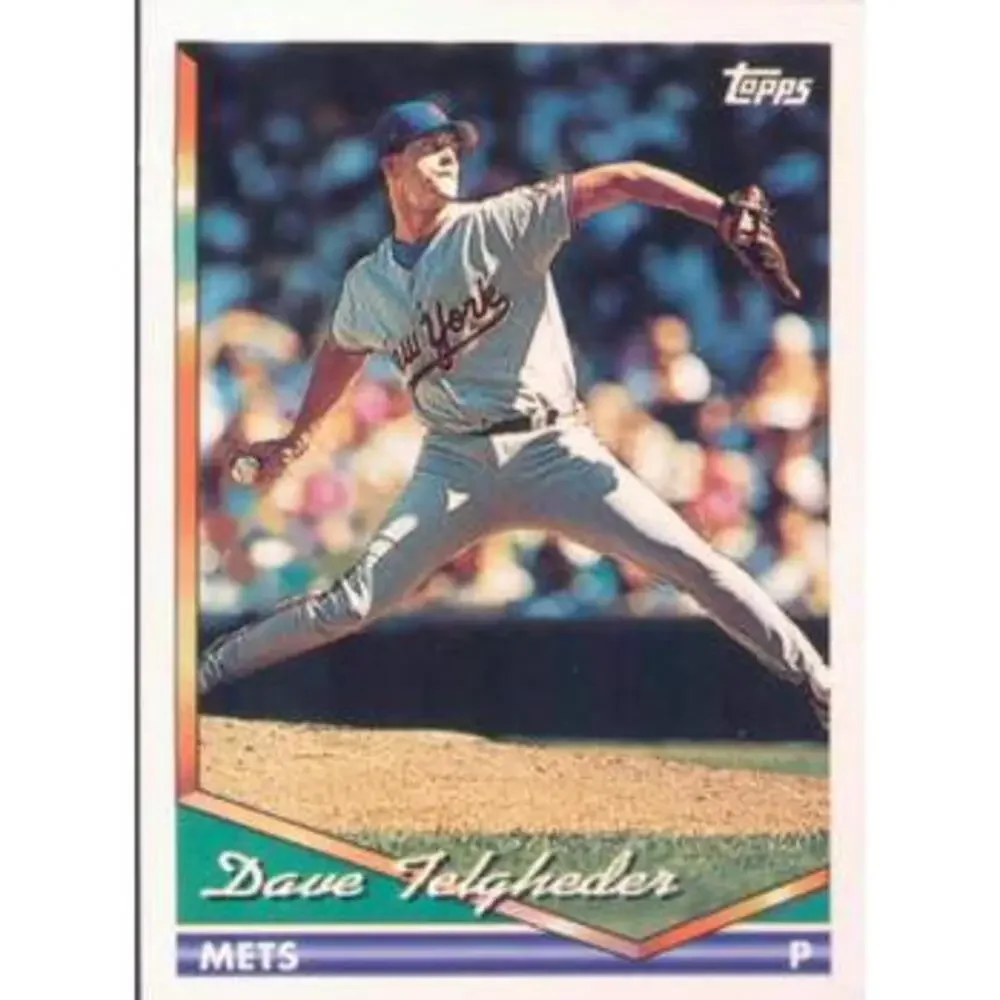 1994 Topps Dave Telgheder # 402 New York Mets